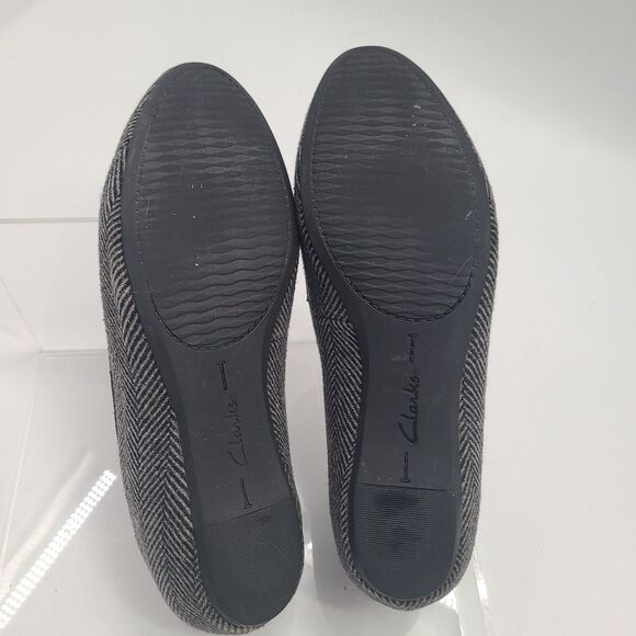 Womens Clark Artisan Slip On Size 10M Upper Layer Wool blend - Picture 5 of 8